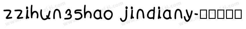 zzihun35hao jindiany字体转换